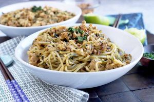 Make Thai Noodle Bowls with Chicken and Get Dinner on the Table in 30 Minutes