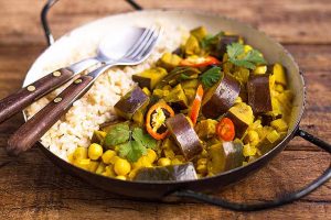 Raise the Heat with Our Spicy Eggplant Curry