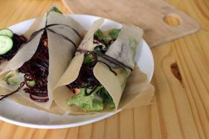 You’ll Love This Tasty and Nutritious Spiralized Beet Noodle Wrap