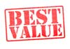 This stamp represent the best budget product any any catergory Foodal reviews