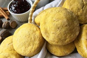Butternut Squash Whole Grain Biscuits
