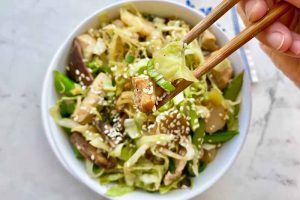 Chicken and Cabbage Stir Fry