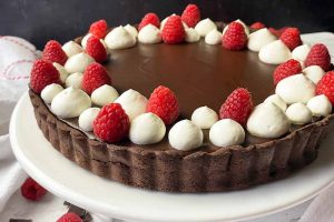Dark Chocolate Ganache Tart