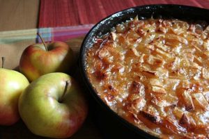Raise A Toast To The German Riesling Apple Cake