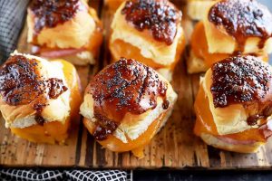 Ham and Cheese Sliders for Game Day