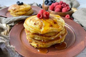 Homemade Cottage Cheese Pancakes