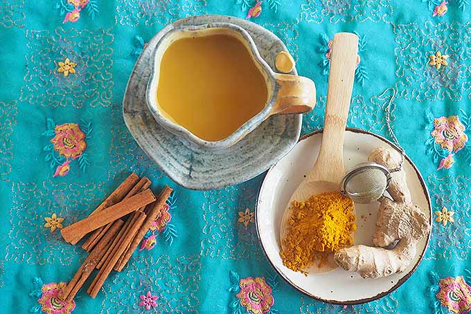 Turmeric tea with assorted spices. | Foodal.com