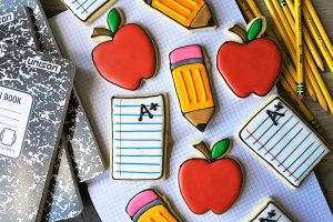 Your Kids Will Actually Look Forward to the End of Summer with These Back to School Sugar Cookies
