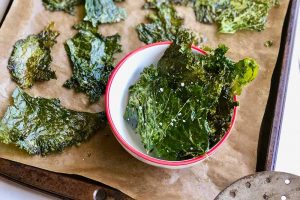 Mustard Greens Chips for Healthy Snacking