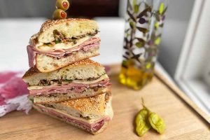 New Orleans Muffuletta Sandwiches