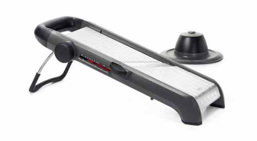 Horizontal image of the OXO Mandoline 2.0 Slicer.