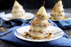 Ricotta Pear Stacks: A Raw Dessert That’s Anything But Boring