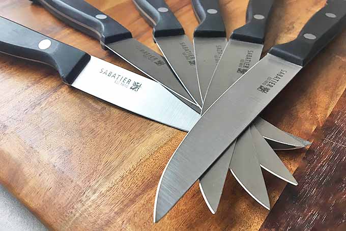 An array of Sabatier steak cutlery | Foodal.com