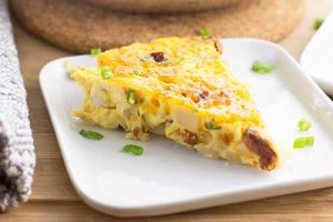 Spanish Chorizo and Potato Frittata