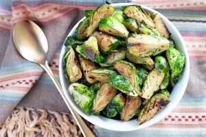 Spice Up Your Meal with Caramelized Red Chili Brussels Sprouts