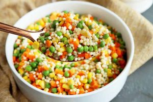 Vegetable Couscous with Citrus Vinaigrette: A Burst of Freshness