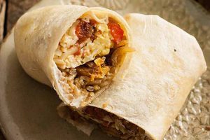 Vegetarian Breakfast Burritos