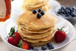 Yogurt Overnight Pancakes Are the Fluffiest Breakfast Treat